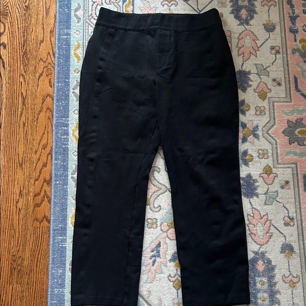Spanx Black Straight LegTrousers - 1X